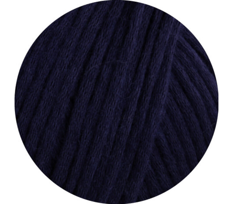 Lana Grossa Summer Softness - 015 donkerblauw