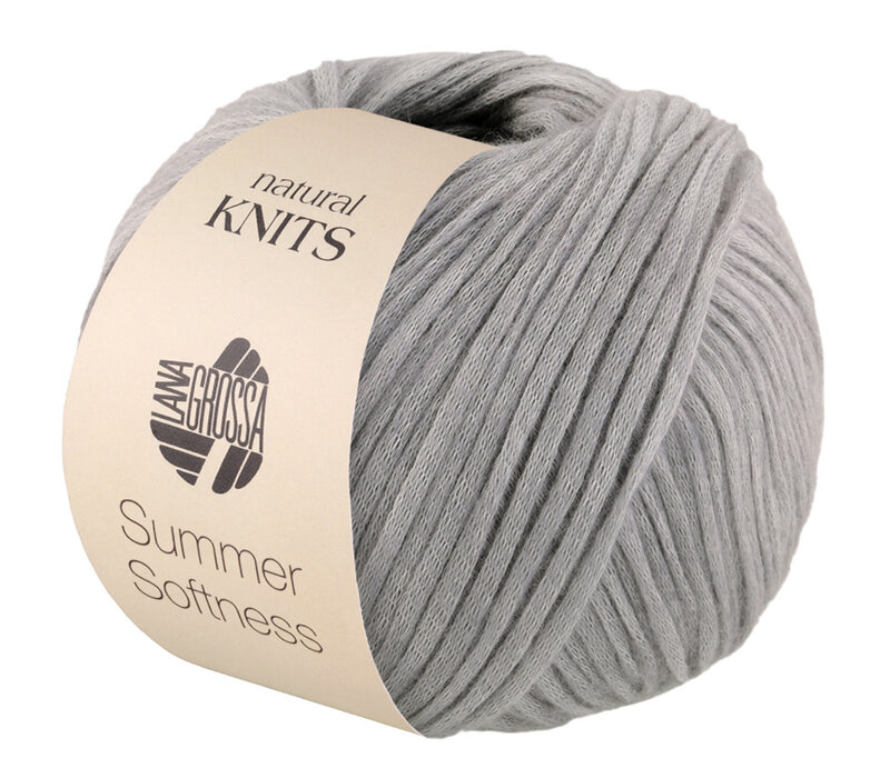 Lana Grossa Summer Softness - 018 grijs