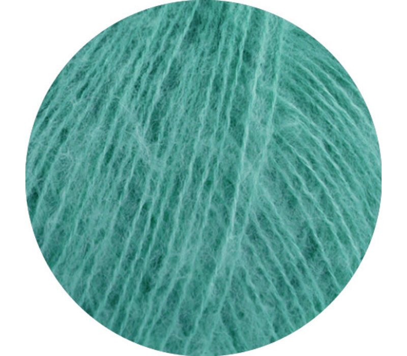Lana Grossa Soffio - 023 aqua blauw