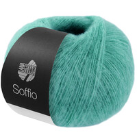 Lana Grossa Soffio - 023 aqua blauw