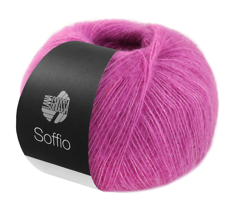 Lana Grossa Soffio - 002 paars