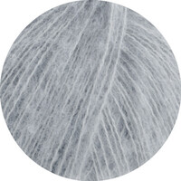 Lana Grossa Soffio - 015 lichtgrijs