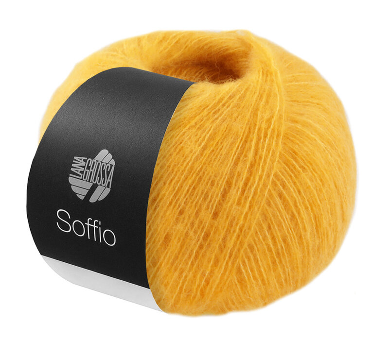 Lana Grossa Soffio - 007 geel