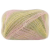 Lana Grossa Cottonhair 108 lichtroze/groen