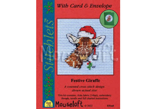 Mouseloft Mouseloft - Festive Giraffe