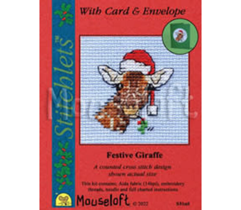 Mouseloft - Festive Giraffe