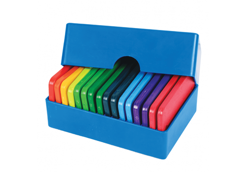 KnitPro Knitpro Knitblockers doosje regenboog