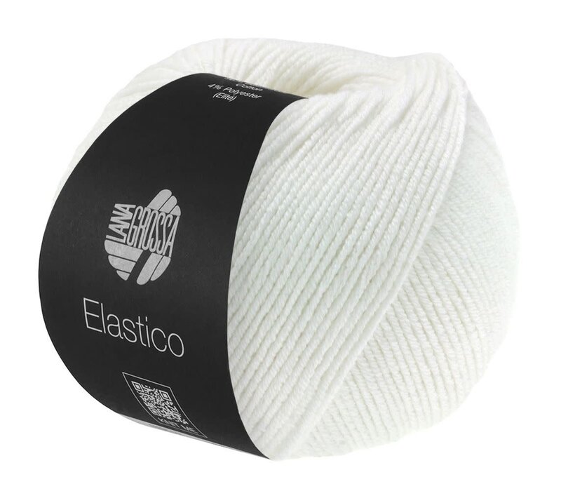 Lana Grossa Elastico 001 - wit