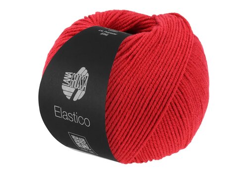 Lana Grossa Lana Grossa Elastico 023 - donkerrood