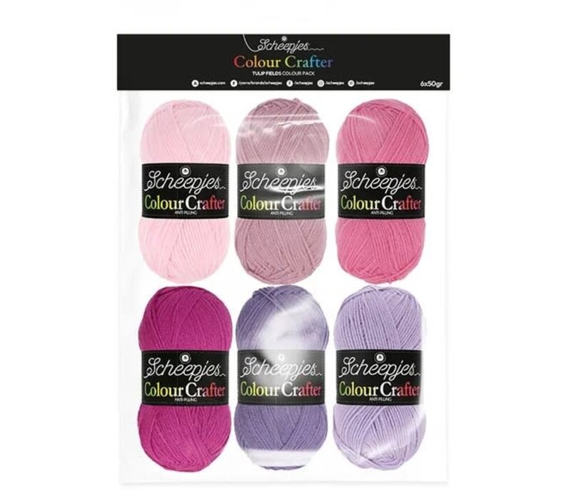 Scheepjes Colour Crafter colour pack - Tulip Fields