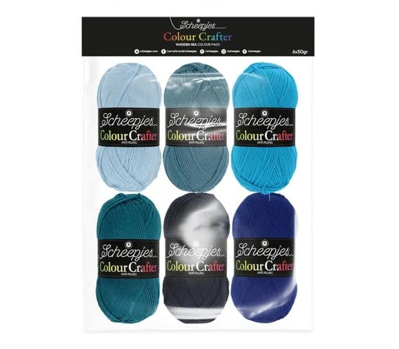 Scheepjes Colour Crafter colour pack - Wadden sea