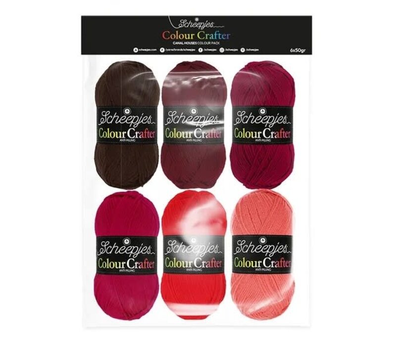Scheepjes Colour Crafter colour pack - Canal Houses