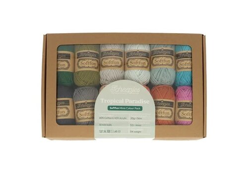Scheepjes Softfun Minis Colour Pack Tropical Paradise