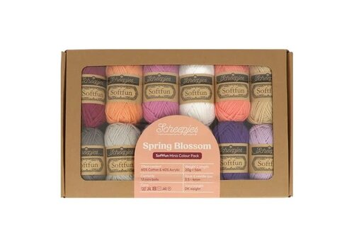 Scheepjes Softfun Minis Colour Pack Spring Blossom