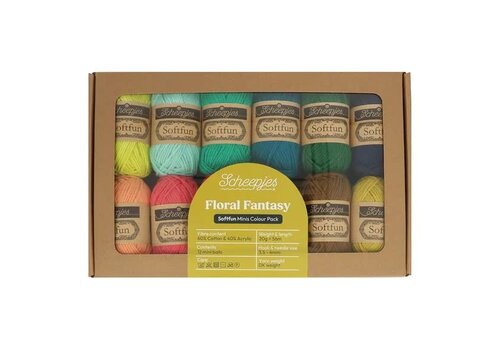 Scheepjes Softfun Minis Colour Pack Floral Fantasy