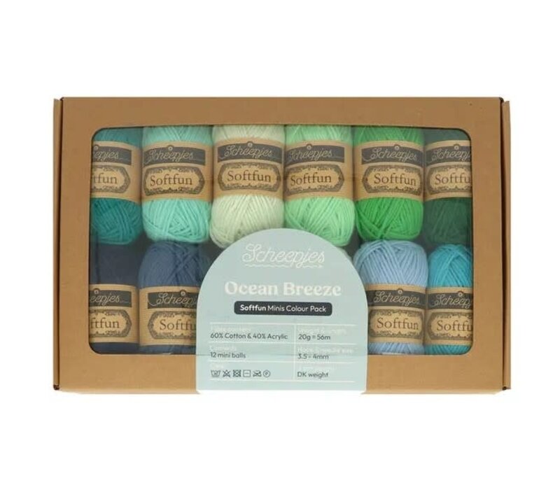 Softfun Minis Colour Pack Ocean Breeze