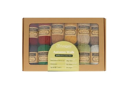 Scheepjes Softfun Minis Colour Pack Autumn Walk