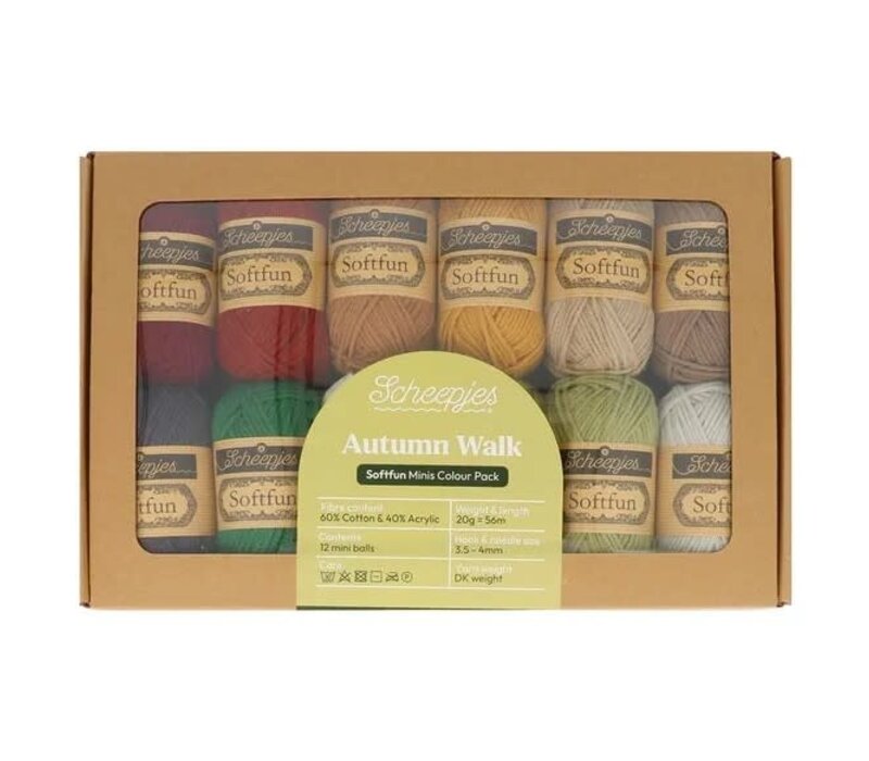 Softfun Minis Colour Pack Autumn Walk
