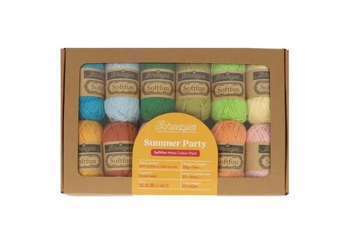 Scheepjes Softfun Minis Colour Pack Summer Party