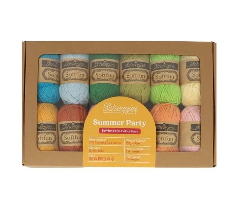 Softfun Minis Colour Pack Summer Party