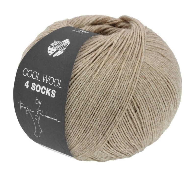 Cool Wool 4 Socks - 7728 Grijsbeige