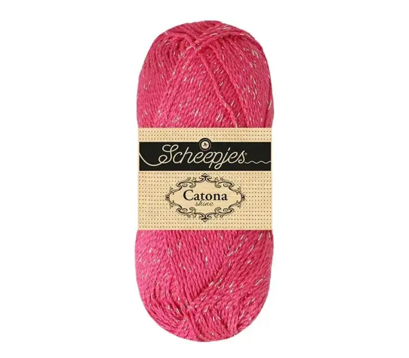 Catona Shine 114-S Shocking Pink-Silver