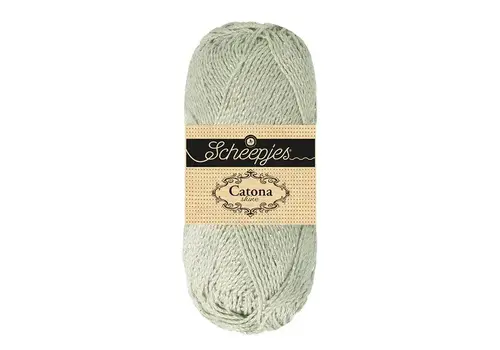 Scheepjes Catona Shine 172-S Light Silver-Silver