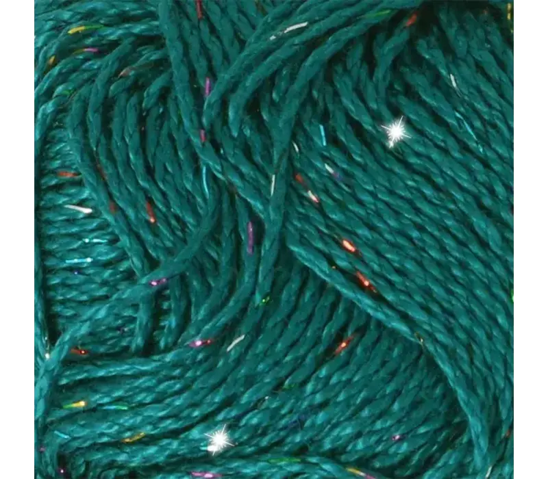 Catona Shine 401-R Dark Teal-Rainbow