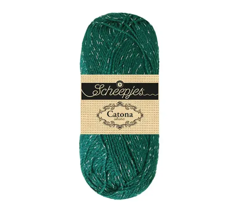 Catona Shine 401-S Dark Teal-Silver