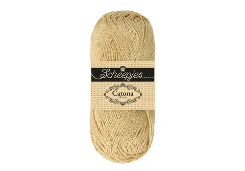 Scheepjes Catona Shine 404-G English Tea-Gold