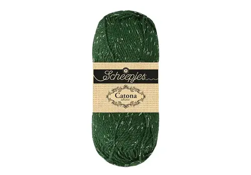 Scheepjes Catona Shine 525-S Fir-Silver