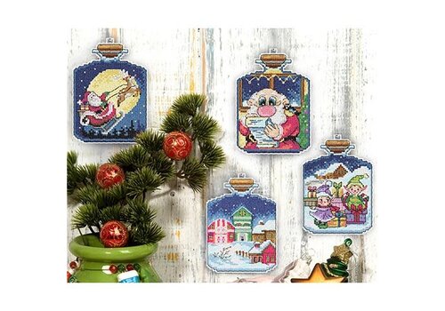 Orchidea Orchidea borduurpakket Kerst 7679