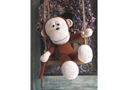 Funny's XXL Funny Monkey Rusty (zitttend of staand)