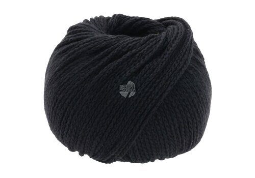 Lana Grossa Cool Merino 014 Zwart