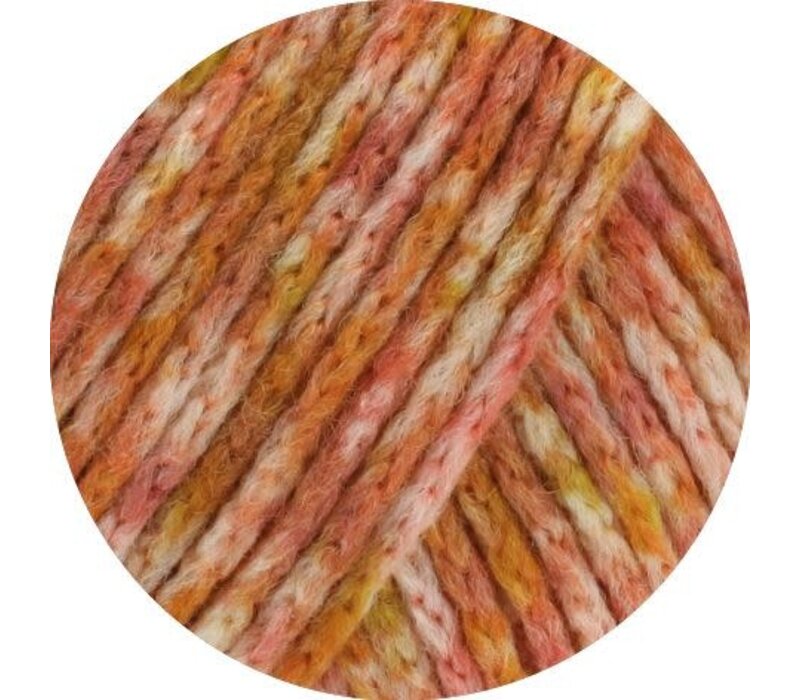 Cool Merino Print 109 Roest/terracotta/mosterd