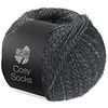 Lana Grossa Cosy Socks 07 - Donkergrijs