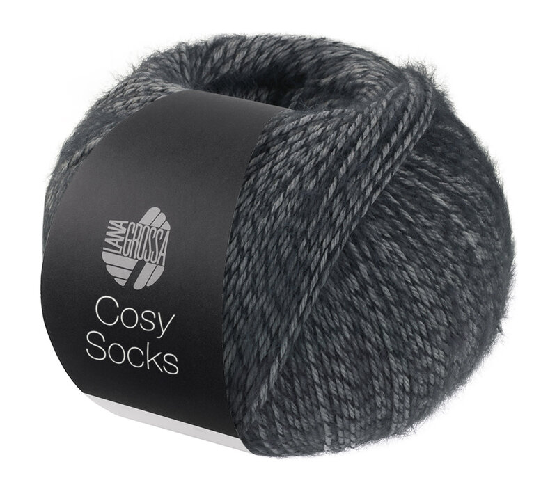 Cosy Socks 7 - Donkergrijs