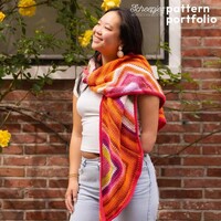 Haakpakket Zinnia Zigzag Scarf