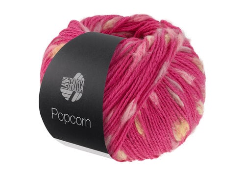 Lana Grossa Popcorn - 003 Roze/Roos/Grieks/Geel