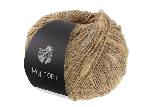 Lana Grossa Popcorn - 012 Kameel/Beige/Zand/Grijs
