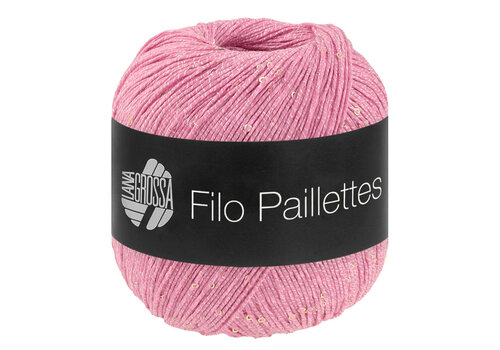 Lana Grossa Filo Paillettes 007 - roze