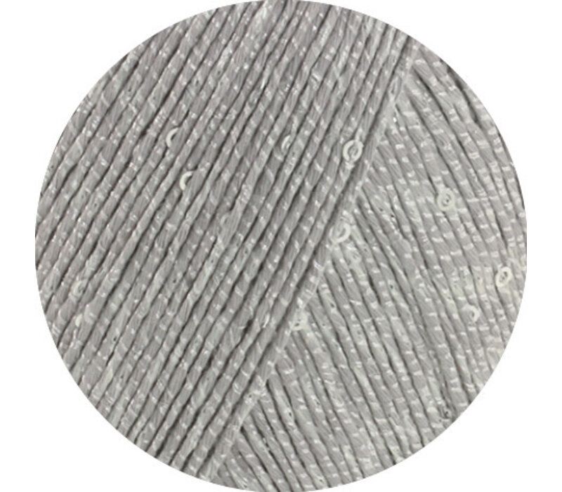 Filo Paillettes 014 - lichtgrijs