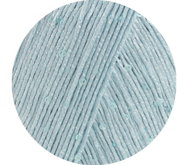 Filo Paillettes 009 - ijsblauw