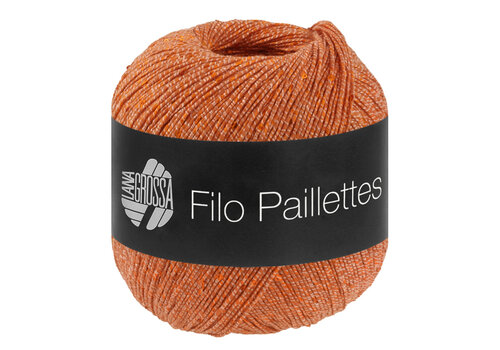 Lana Grossa Filo Paillettes 005 - oranje