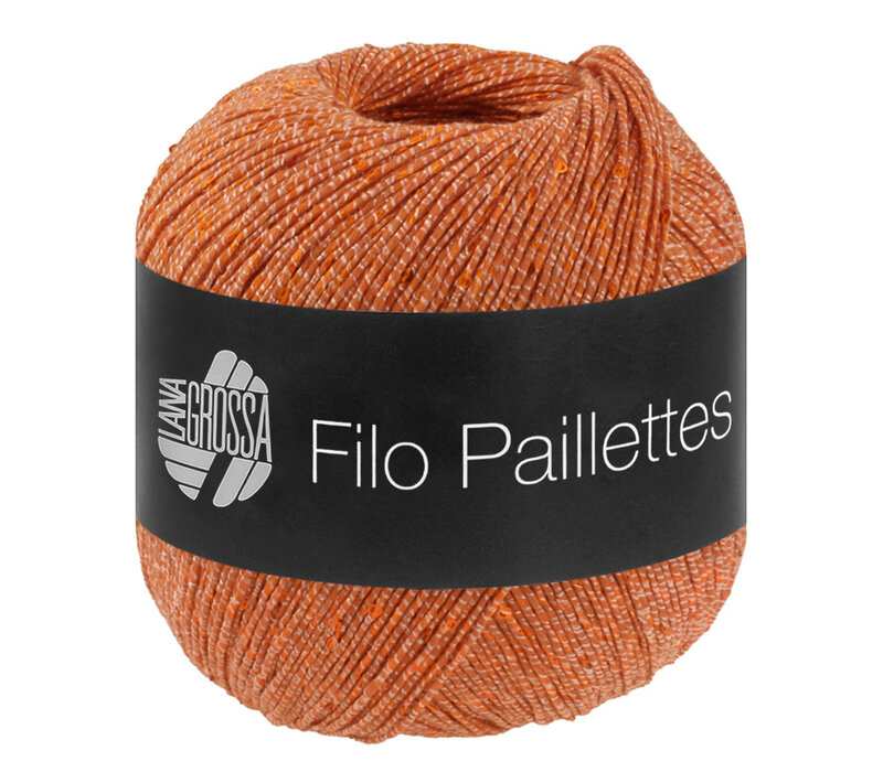 Filo Paillettes 005 - oranje