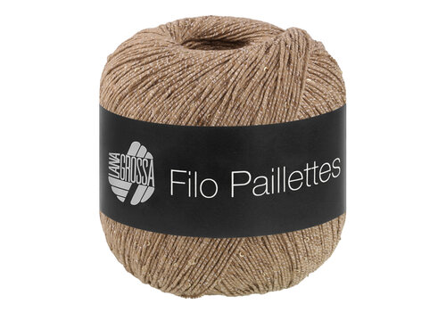 Lana Grossa Filo Paillettes 017 - kameel