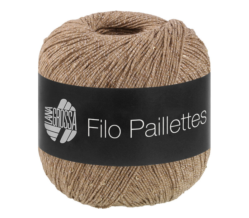 Filo Paillettes 017 - kameel
