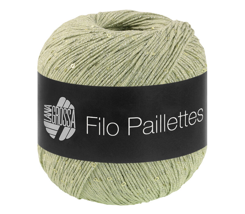 Filo Paillettes 012 - limoen