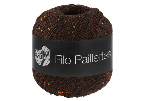 Lana Grossa Filo Paillettes 016 - mokka