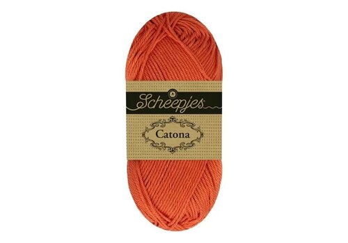 Scheepjes Catona 081 Clay Red